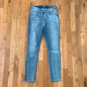 7 for all Mankind High Waist Ankle Skinny